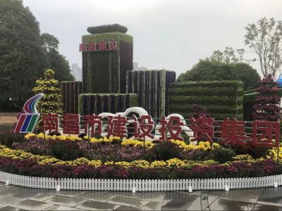 以菊为媒 以花为介 展示服务城市与发展之宗旨——市J9集团直营集团参展南昌市第三十四届菊花展